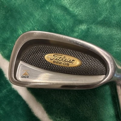 Titleist 822 OS DCI 6 Iron Ultralight 75 Stiff S Flex steel Shaft RH golf club - Image 1 of 4