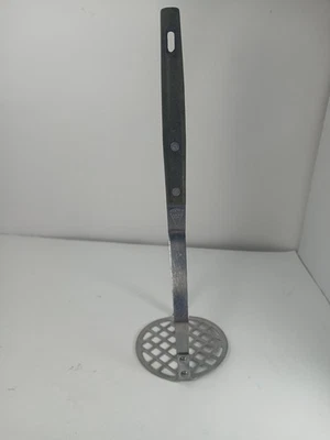 Utensilio de cocina para el hogar de colección triturador de patatas de acero inoxidable mango de madera Japón  Foto 1 de 4