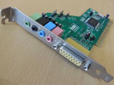 Hercules Gamesurround Muse Lt 4.1 MPB-000153 Ver 1.1 CMI8738 PCI Soundkarte* s29 - Bild 1 von 3