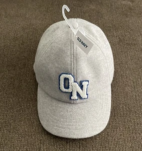 NWT Toddler Boys Old Navy Heritage Baseball Cap Size OS Light Gray - Picture 1 of 3