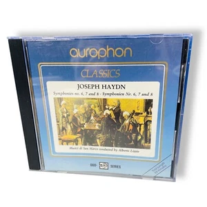 Joseph Haydn Symphonies 6 7 8 CD 1989 Aurophon 31435 A4 Alberto Lizzio San Marco - Picture 1 of 8