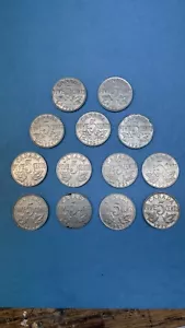 1922-24, 27-36, Canada King George V Nickel Set, 13 alle verschiedene Daten - Bild 1 von 2