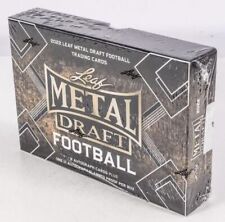 Leaf 2022 Metal Draft Football Jumbo Box - 10 Cards