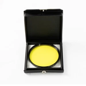 CONTAX YELLOW Y48 Y2 Filter 82mm SCREW in MULTI COTAED GENUINE w/original case - Picture 1 of 7
