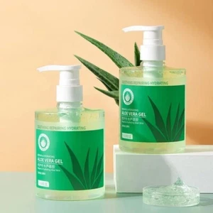 Aloe Vera Gel 500g 99% Pure Lead Free Allergy No Alcohol Vegan Halal Vegetarian - Bild 1 von 8