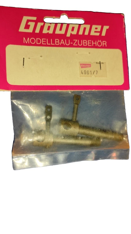 Rarität Vorderachsen für Graupner Kyosho 20 Baja Body 4961/7 Neu - Bild 1 von 1