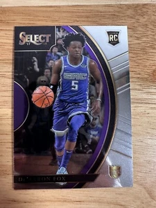 2017-18 Panini Select Rookie De'Aaron Fox #49 - Picture 1 of 2
