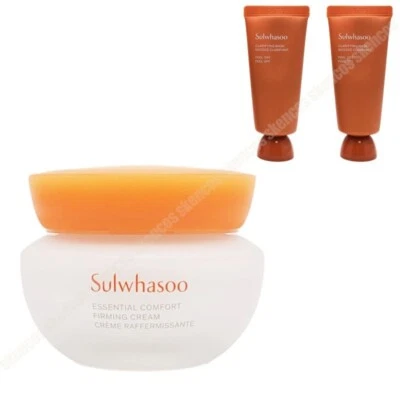 Crema reafirmante esencial Sulwhasoo EX 75 ml/nueva+mascarilla clarificante EX 70 ml/despegable Foto 1 de 4