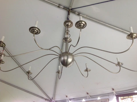 Colonial/Georgian 10 Arm Chandelier large Cover