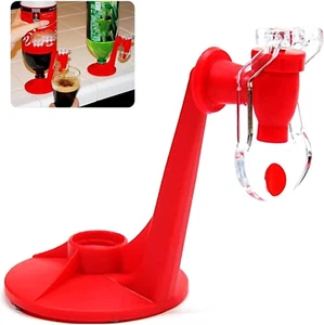 2 Liter Beverage Dispenser, Coke Soda Drink Dispenser Bottle Upside down Drinkin - Picture 1 of 6