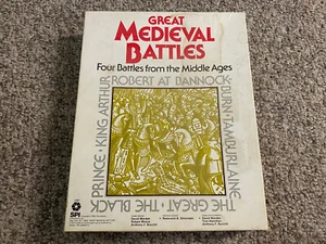 Great Medieval Battles - SPI 1979 - Complete & Unpunched - Picture 1 of 4