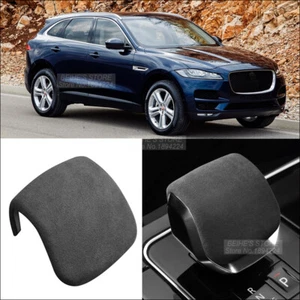 Alcantara Gear Shift Knob Sticker Cover Protect shell Trim For Jaguar F-PACE - Picture 1 of 9
