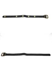 CHANEL Waist Belt Black Patent Leather Gold Plated Chain Buckle CC Logo 65/26