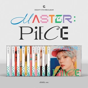 CRAVITY 5th Mini Album [MASTER:PIECE] Jewel Ver. CD+16p P.Book+P.Card+M.Poster - Imagen 1 de 20