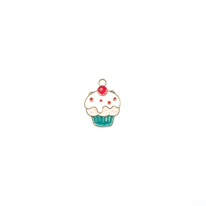 Charm Pendant Cupcake (Precio = 1 pieza - Imagen 1 de 1