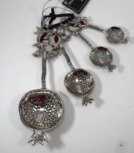 OBOT Pomegranate blessings Measuring spoon set Ganz er73636 housewarming color - Picture 1 of 11