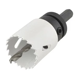 Perno adattatore trapano e trapano lama bi-metallo seghetto alternativo 41 mm HSS - Foto 1 di 3
