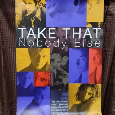 Take That / Nobody Else 1995 Japan Original Promo Poster B2 20x28in (515×728mm) - Image 1 of 4