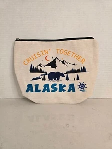 Cruisin' Together Alaska - Kosmetiktasche Reise Kosmetiktasche Reißverschluss NEU - Bild 1 von 4