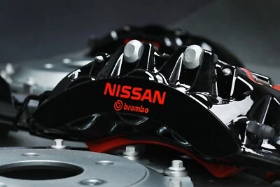 Kit de frenos de cerámica de carbono R35 GTR Skyline R32-34 - negro con sombrero negro Foto 1 de 4