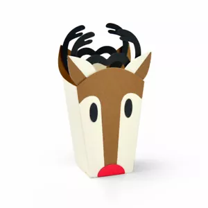 Sizzix Thinlits Die Set 6PK - Reindeer Bag by Jordan Caderao 663609 - Picture 1 of 2