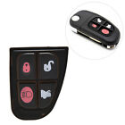 For Jaguar X S Xj Xk Type Remote Key Fob 4 Button Rubber Pad Replacem Zsy