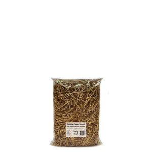 Crinkle Paper Shreds Kraft Brown Shredded Hamper Box Filler Fill Stuffing 100g - Picture 1 of 3