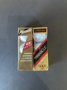 Pinnacle 90 Gold & Pinnacle Gold Ls Golf Balls Vintage - Picture 1 of 2
