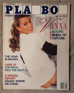 Playboy Magazine May 1987 Vanna White from the Wheel of Fortune - Picture 1 of 3