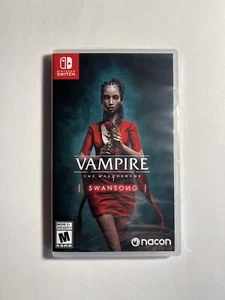 Vampire: The Masquerade Swansong Nintendo Switch Brandneu Factory Sealed - Bild 1 von 3