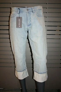 Pantalones cortos vaqueros de mujer Jette Joop azul claro ST. TROPEZ nuevos talla 33 - Imagen 1 de 5