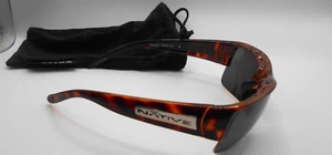 Native Ambush MAPLE TORT Reflex Polarized Sunglasses GREAT CONDITON CARRY BAG - Picture 1 of 6