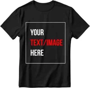 Personalized Custom T-Shirt Customized w/Photo, Text, Logo DTF on Gildan Shirts - Picture 1 of 35