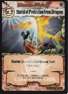 Shield of Protection from Dragons - Origins - Wizard of Mickey TCG - Imagen 1 de 6