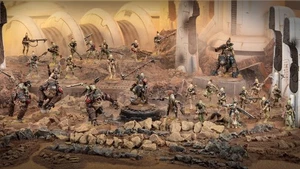 Kroot Jagdgesellschaft, nur Modelle, gebaut, nicht bemalt - Bild 1 von 1