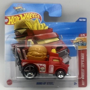 Hot Wheels Buns of Steel Lets Hot Wheels Let’s Race 2025 153/250 5/5 - Picture 1 of 8