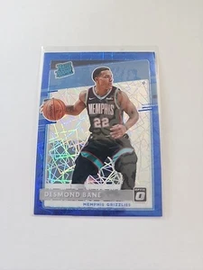 2020-21 Panini Donruss Optic Basketball Blue Velocity Rated Rookie Desmond Bane - Picture 1 of 2