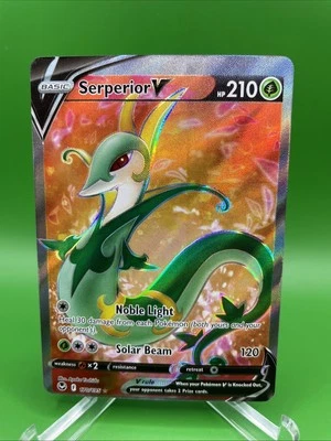 Serperior V (Full Art) 170/195 Swsh12: Sword & Shield - Silver Tempest Holo - Image 1 of 2
