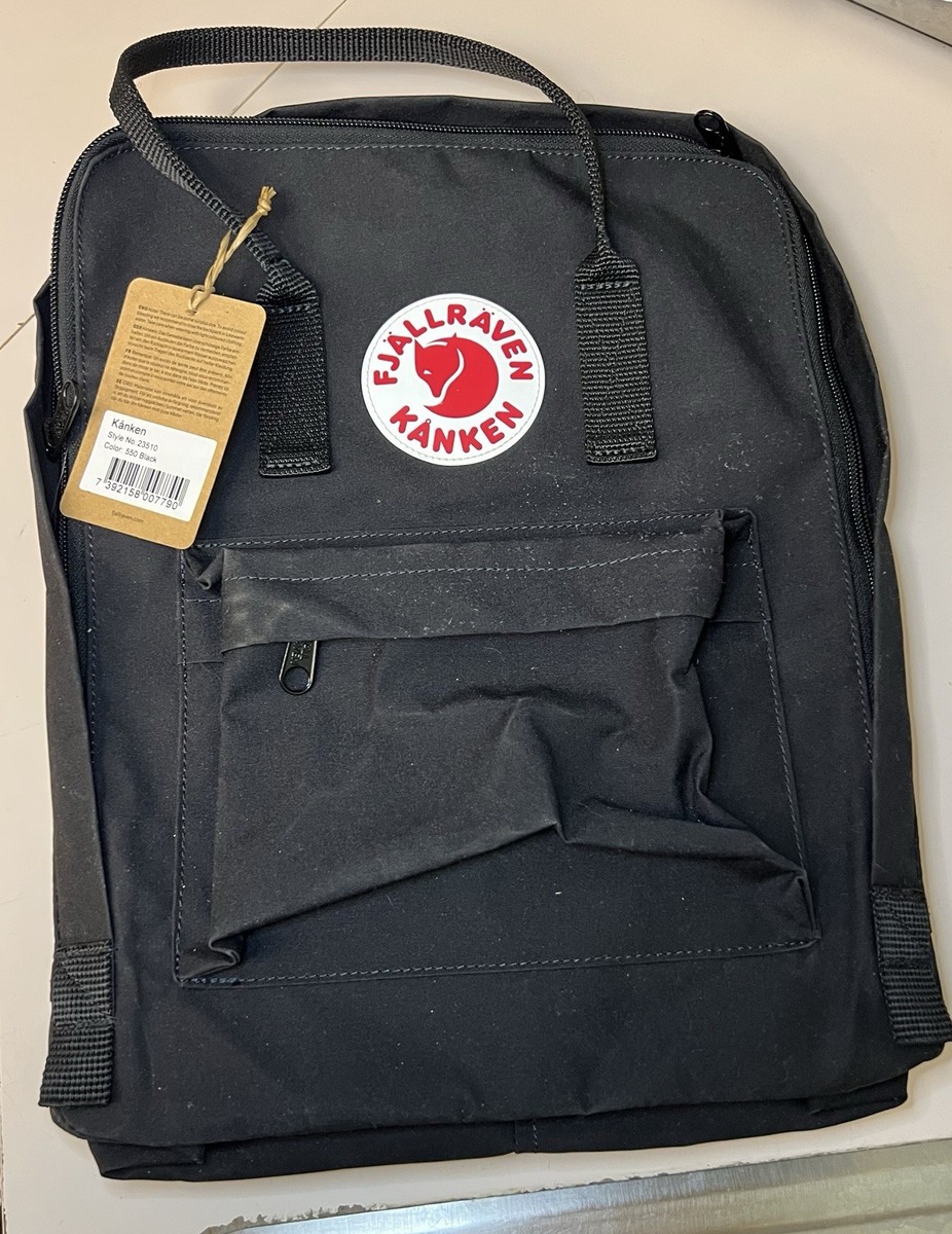 FJALLRAVEN KANKEN ブラックバックパック Kånken No. 2 Black Backpack - Fjällräven