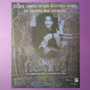 Pubblicità stampa Vampiro la lotta eterna cuori antichi 1996 Maghi della costa - Foto 1 di 2