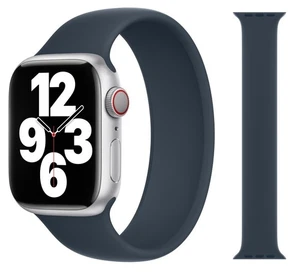 Original Apple Solo Loop Armband 42/44/45mm Größe 10 Storm Blue Sehr Gut - Bild 1 von 1