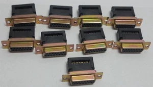 Lote de 9 conectores de crimpado de cinta hembra de 15 pines con especificaciones de datos D-Sub - nuevo sistema operativo - Imagen 1 de 5
