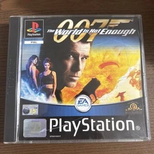 007 the World Is Not Enough PlayStation 1 PAL Version Complete in Box - Picture 1 of 4