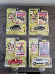 GreenLight Druckguss Müll Eimer Kinder Serie 4 mit Karte Aufkleber Set NEU - Bild 1 von 6