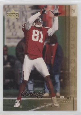 2000 Upper Deck UD Exclusives Gold /25 Frank Sanders #5 - Image 1 of 2