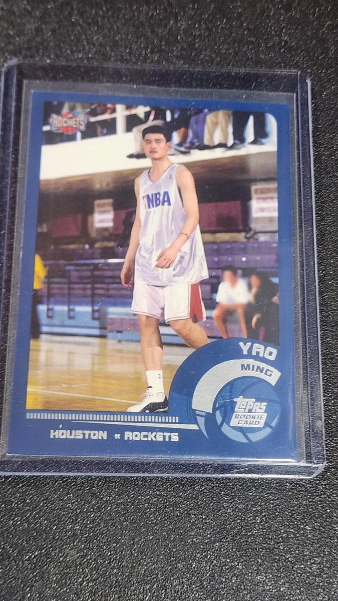 Topps Yao Ming Basketball Rookie Sports Trading Cards