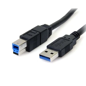 USB 3.0 Cable A-Male to B-Male (3 FT) - Picture 1 of 2