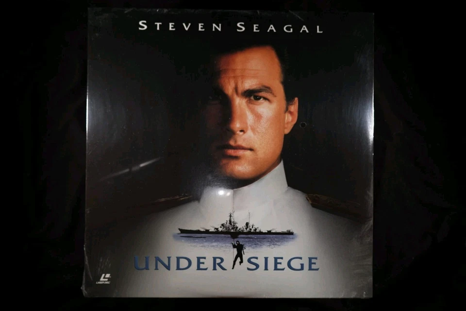 SEALED Under Siege LaserDisc Laser Disc LD Steven Seagal  Foto 1 de 2