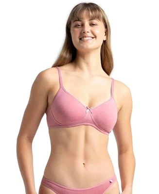 Sutiã Jockey Feminino 1722 Cobertura Média | Sem Fio Não Acolchoado Pacote com 2 - Imagem 1 de 4