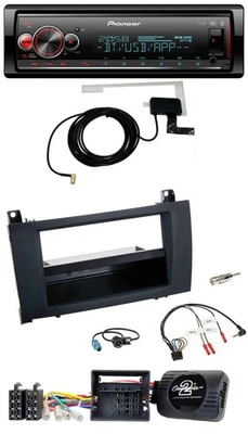 Pioneer Bluetooth DAB USB Lenkrad Autoradio für Mercedes SLK R171 2008-2011 - Bild 1 von 4